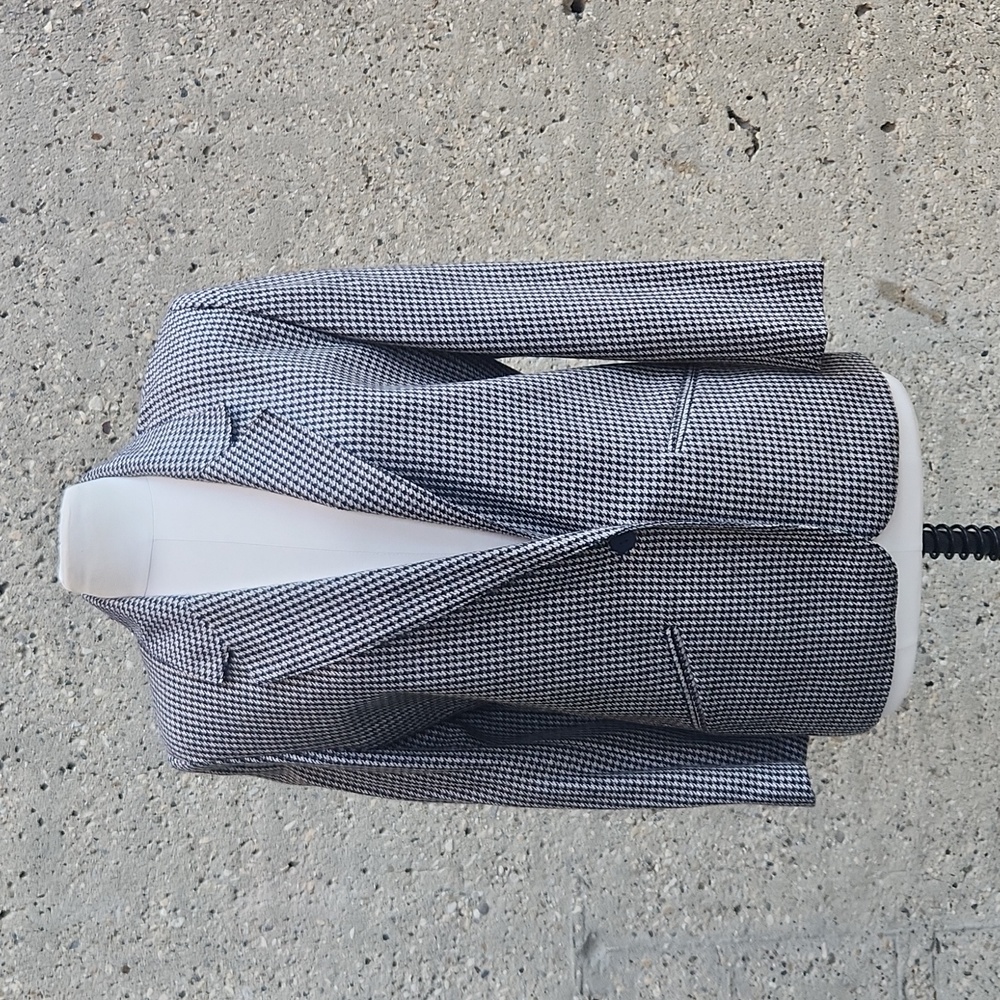 80s wool houndstooth jacket / blazer